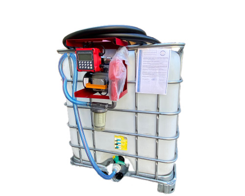 Мини АЗС Petrol Pulsar 220V на базе еврокуба 1000 л