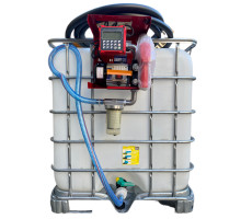 Мини АЗС Petrol Pulsar 220V на базе еврокуба 1000 л