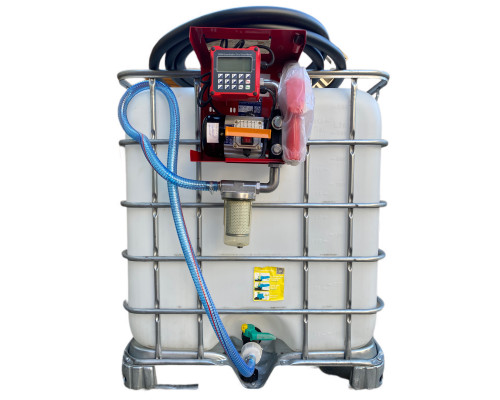 Мини АЗС Petrol Pulsar 220V на базе еврокуба 1000 л