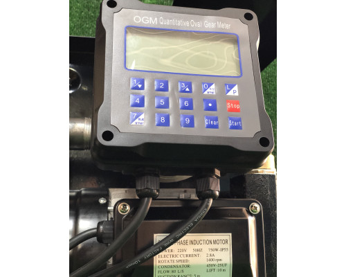 Мини АЗС DYB 80 220В с пред набором суммы и литров